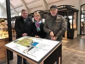 Bild vergr&ouml;&szlig;ern: barrierefreier �bersichtsplan in der Markthalle
