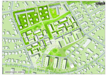 Bild vergr&ouml;&szlig;ern: Hammersmith Quartier, Rahmenplan ASTOC- Architects and Planners