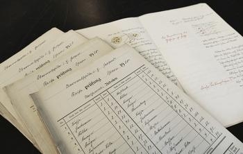 Bild vergr&ouml;&szlig;ern: Abschlussarbeiten des RGH von 1928
