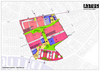 Bild vergr&ouml;&szlig;ern: Funktionsplan Hammersmith- Kaserne