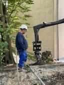 Bild vergr&ouml;&szlig;ern: Sondierungsbohrung Kastanienallee