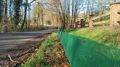 Bild vergr&ouml;&szlig;ern: Kr�tenschutzzaun