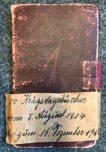 Bild vergr&ouml;&szlig;ern: Kriegstagebuch