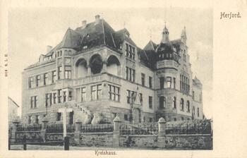 Bild vergr&ouml;&szlig;ern: Altes Kreishaus um 1900