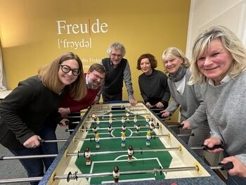 Bild vergr&ouml;&szlig;ern: Claudia Sandmann,Reiner Gerkensmeier, Helmut Beversdorff,Manuela Beiter, Ulrike Kleineberg und Heike Siekmann-Tiemann v.li. @Stadt Herford