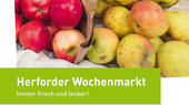 Wochenmarkt in der Pfingstwoche