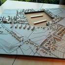 Bild vergr��ern: Modell - Kolloquium st�dt.-freiraumpl. Wettbewerb HS-Kaserne
